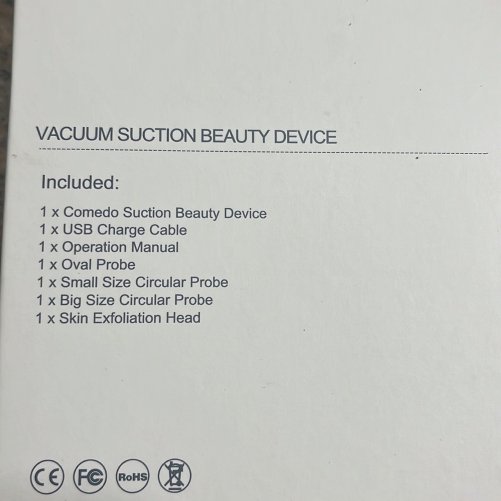 Comedo Beauty Suction Device for Skin Care Acne Blemish Treatment new in box - Picture 4 of 5